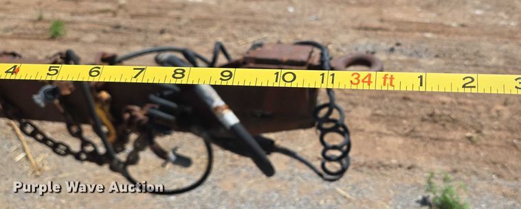 image for item EU3619 1994 Hilbilt 12-12 PUP CT end dump pup trailer