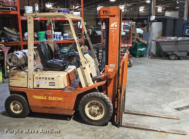 image for item EV1506 Datsun PF02 A20V forklift