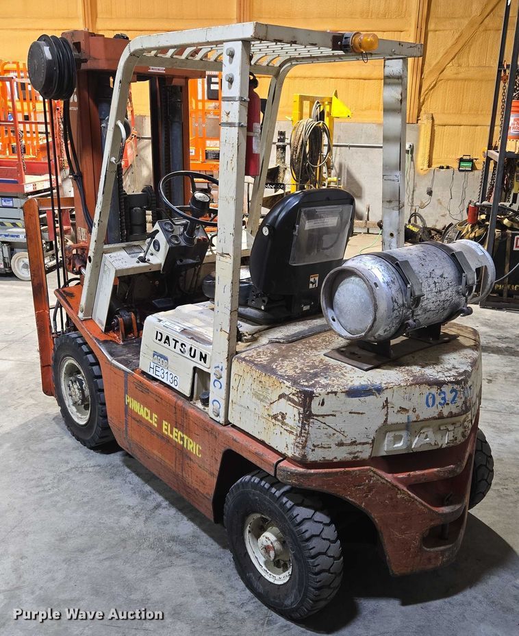 image for item EV1506 Datsun PF02 A20V forklift