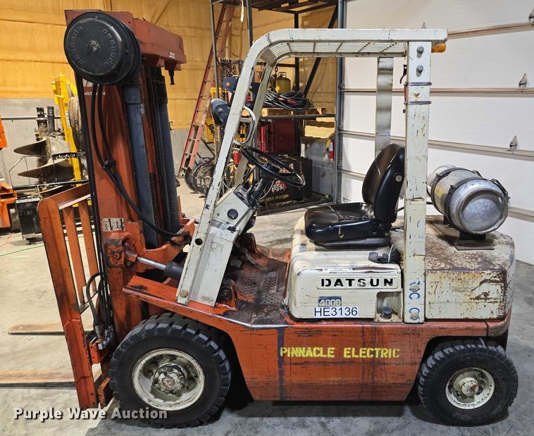 image for item EV1506 Datsun PF02 A20V forklift