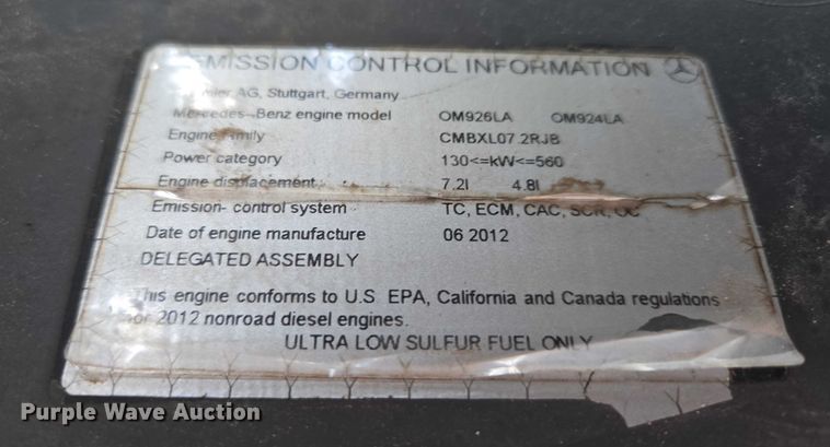 image for item EV1513 Daimler AG power unit