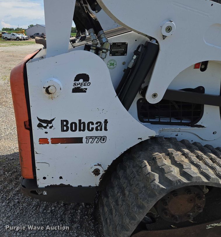 image for item EV1521 2014 Bobcat T770 tracked skid steer loader