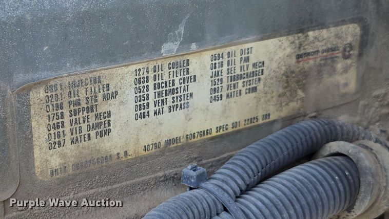 image for item EV1553 1996 Freightliner vacuum truck