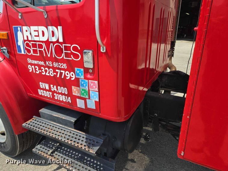 image for item EV1554 1996 International 4700 sewer jetter truck