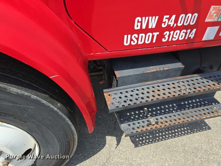 image for item EV1554 1996 International 4700 sewer jetter truck