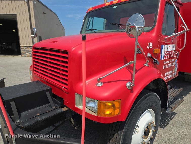 image for item EV1554 1996 International 4700 sewer jetter truck