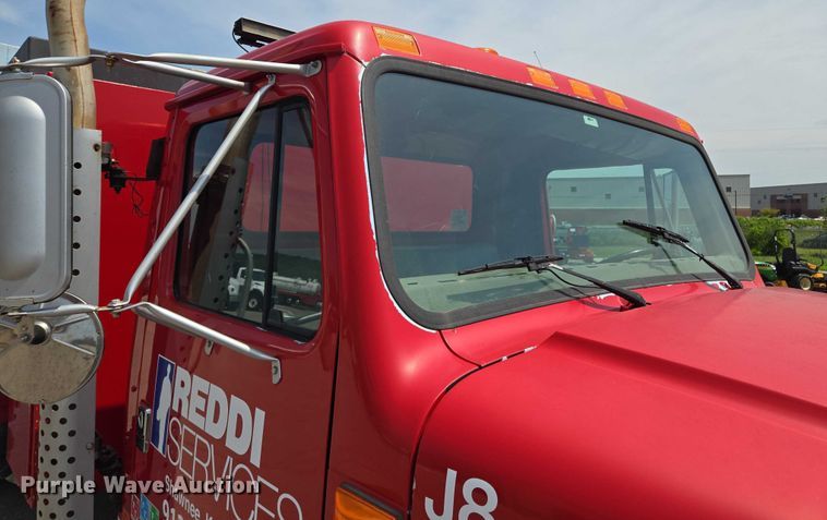 image for item EV1554 1996 International 4700 sewer jetter truck