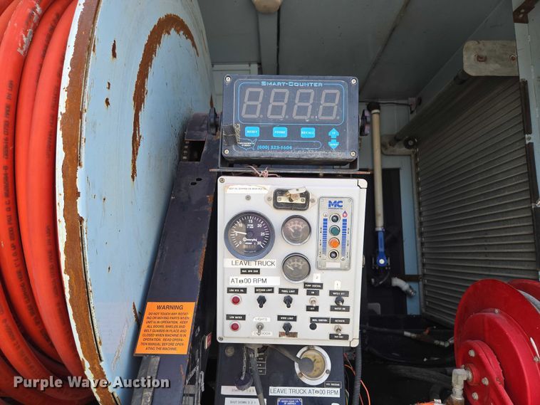 image for item EV1554 1996 International 4700 sewer jetter truck