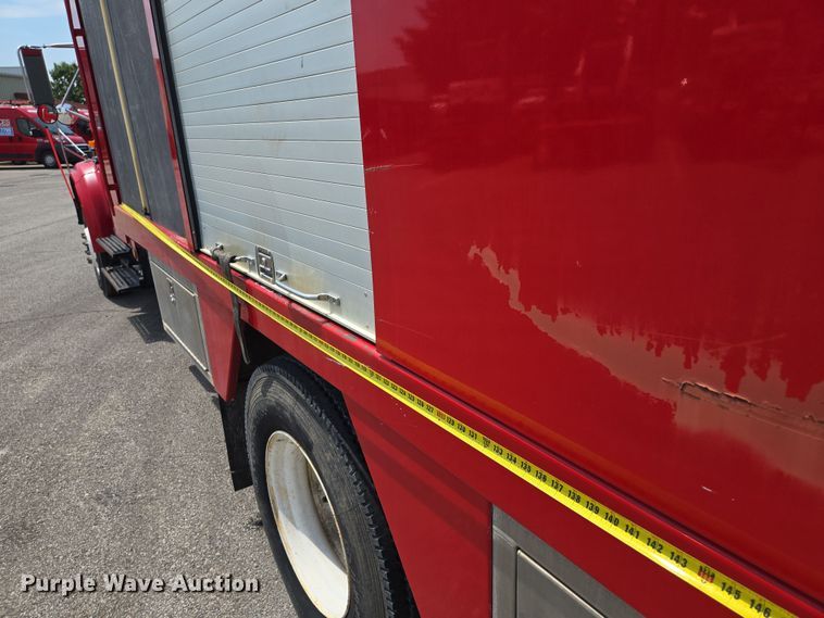 image for item EV1554 1996 International 4700 sewer jetter truck