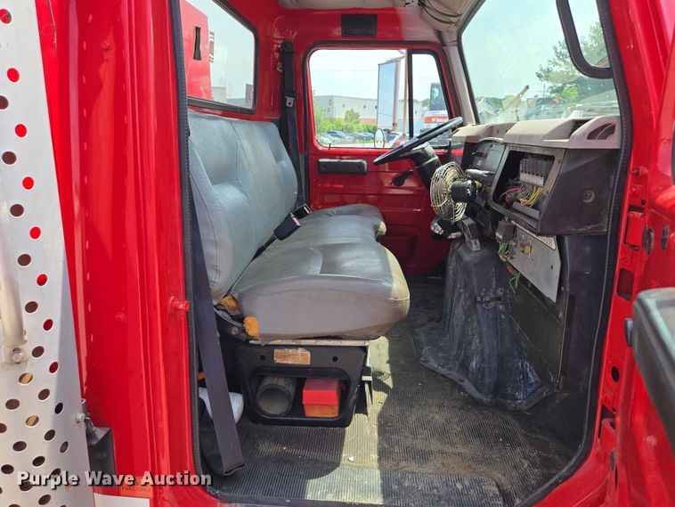 image for item EV1554 1996 International 4700 sewer jetter truck