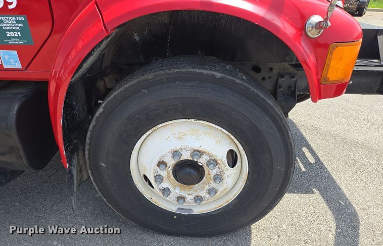 image for item EV1554 1996 International 4700 sewer jetter truck