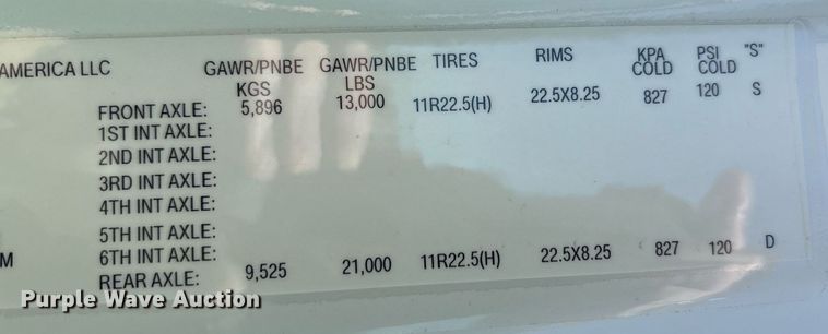 image for item YA0588 2022 Freightliner Business Class M2 bucket truck