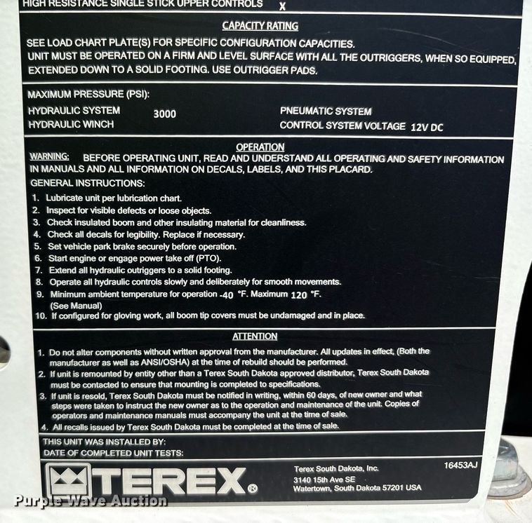 image for item YA0654 2023 Freightliner Business Class M2 bucket truck