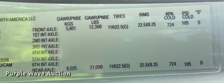 image for item YA0654 2023 Freightliner Business Class M2 bucket truck