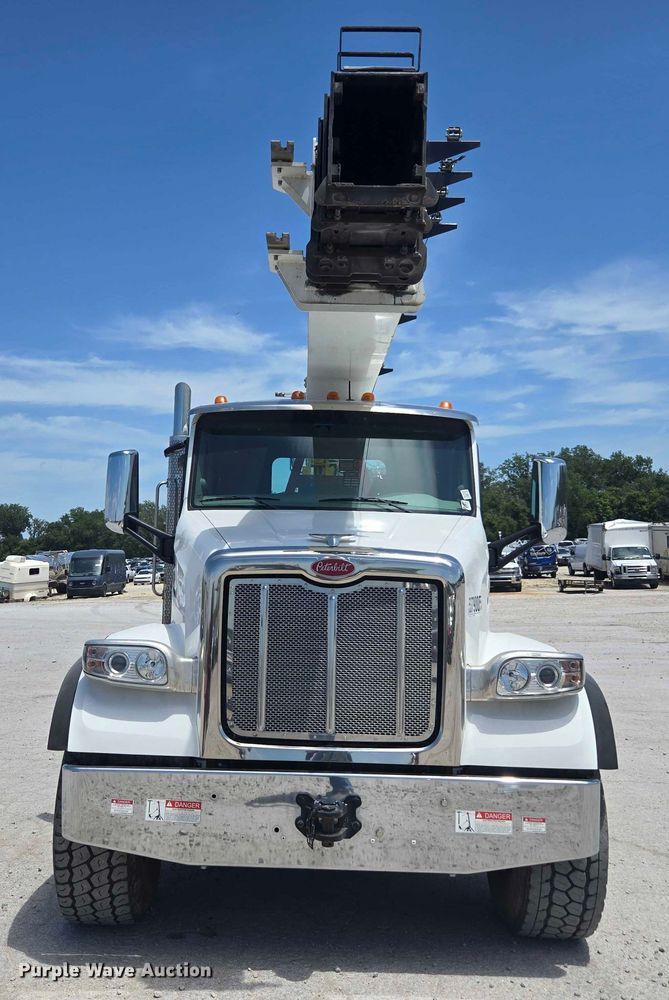 image for item YA0685 2020 Peterbilt 567 crane truck