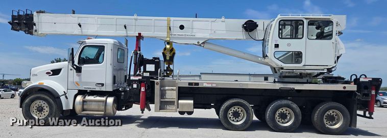 image for item YA0685 2020 Peterbilt 567 crane truck