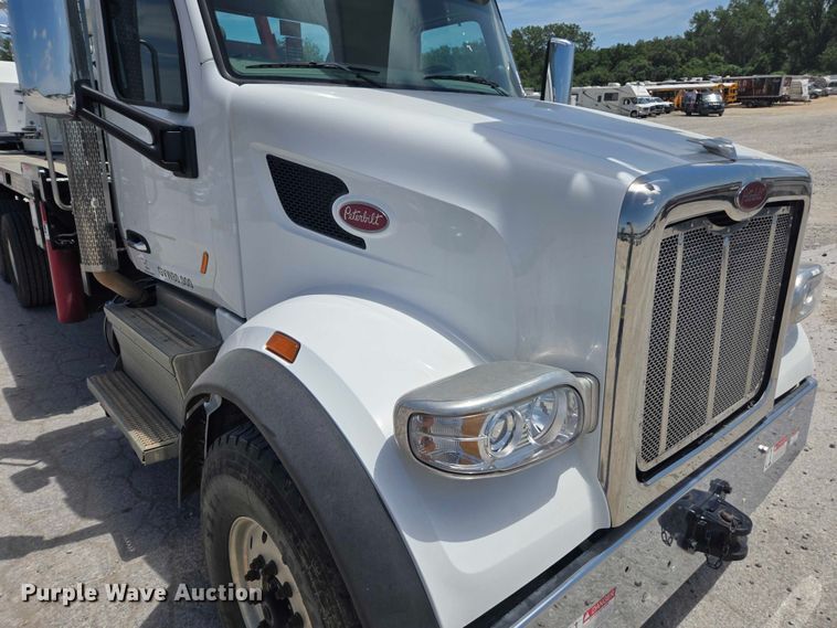 image for item YA0685 2020 Peterbilt 567 crane truck