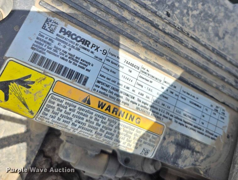 image for item YA0685 2020 Peterbilt 567 crane truck