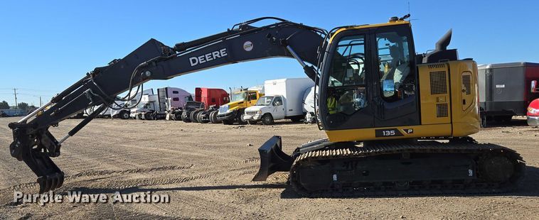 image for item YA0877 2023 John Deere 135 P-TIER excavator