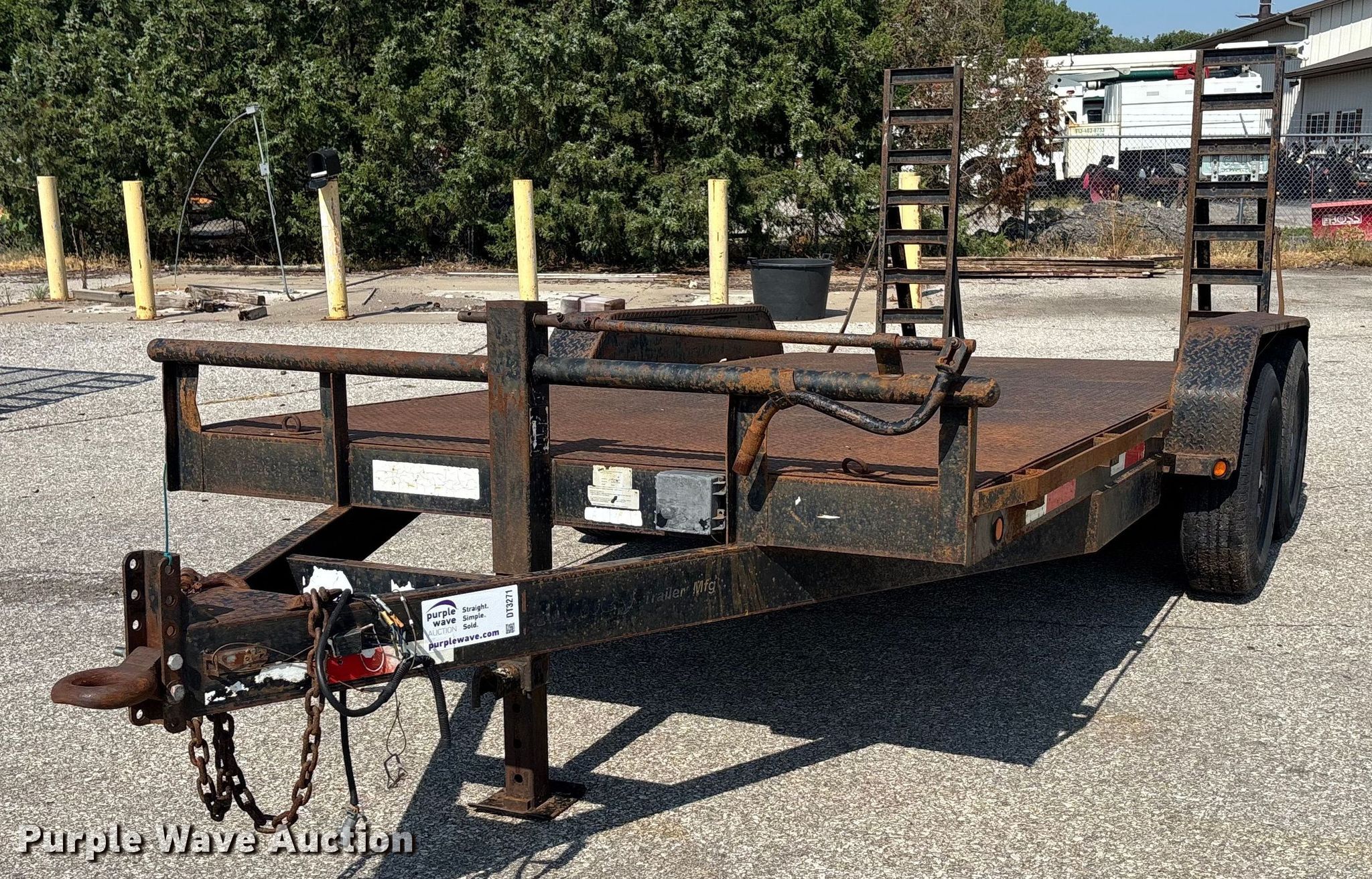 2007 Maxey utility trailer in Edwardsville, KS | Item DT3271