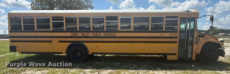image for item DJ7751 2013 Blue Bird Bb Conventional school bus