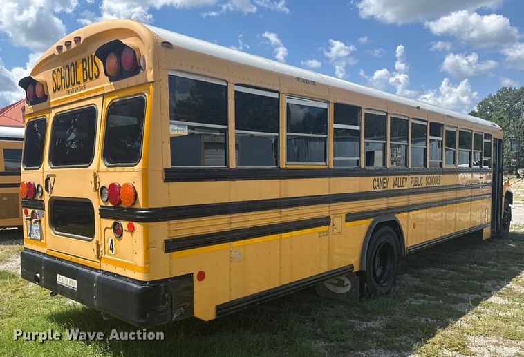 image for item DJ7751 2013 Blue Bird Bb Conventional school bus
