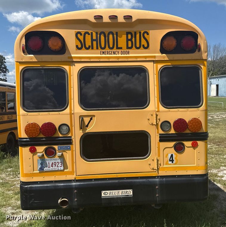 image for item DJ7751 2013 Blue Bird Bb Conventional school bus