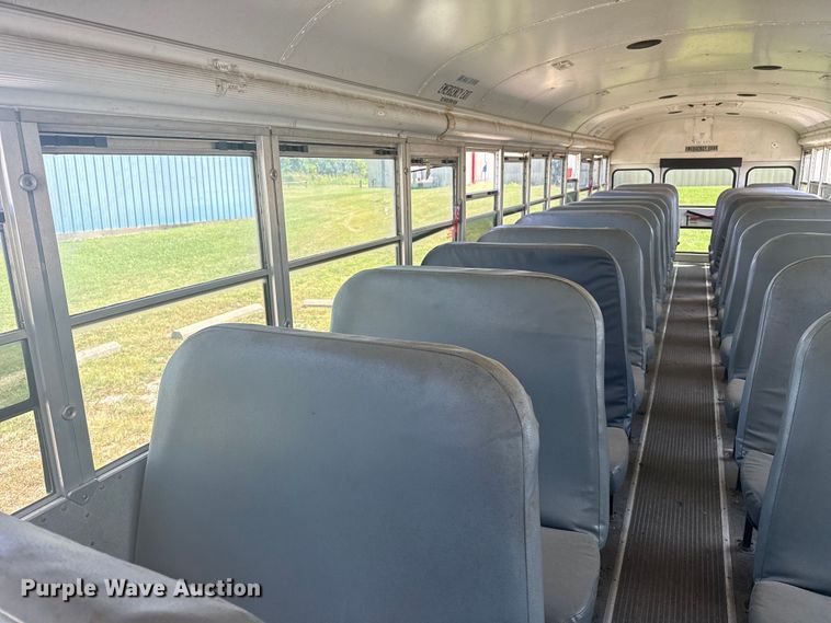 image for item DJ7751 2013 Blue Bird Bb Conventional school bus