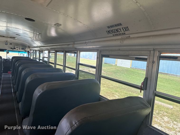 image for item DJ7751 2013 Blue Bird Bb Conventional school bus