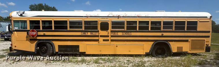 image for item DJ7753 2003 Blue Bird All American / All Canada school bus