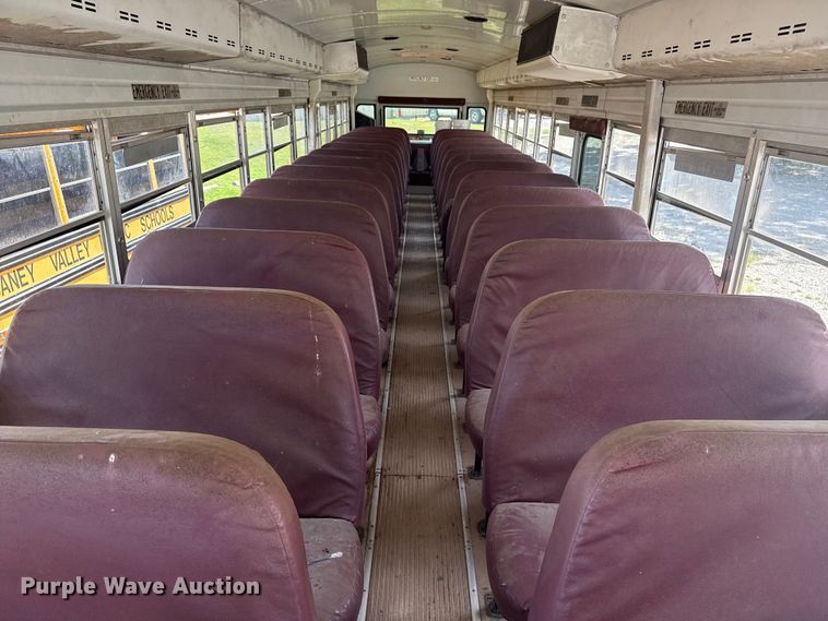 image for item DJ7753 2003 Blue Bird All American / All Canada school bus