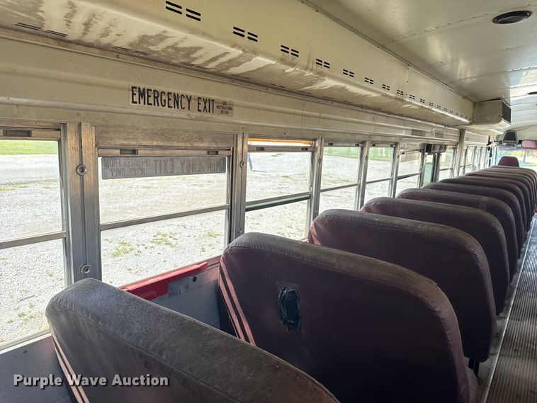 image for item DJ7753 2003 Blue Bird All American / All Canada school bus