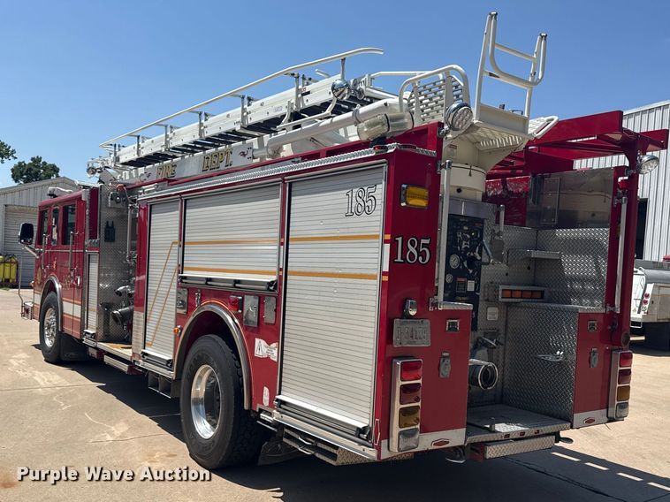 image for item DJ7757 2002 Pierce  Tilt cab pumper fire truck