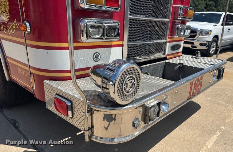 image for item DJ7757 2002 Pierce  Tilt cab pumper fire truck