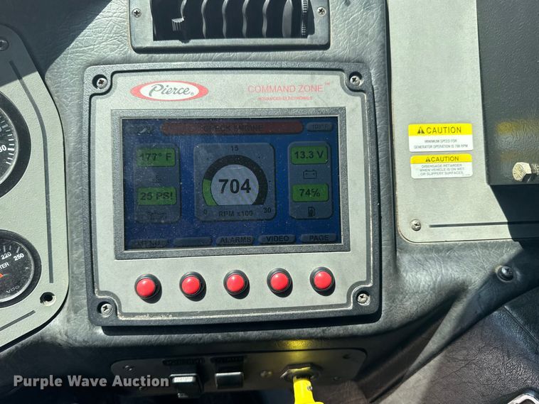 image for item DJ7757 2002 Pierce  Tilt cab pumper fire truck