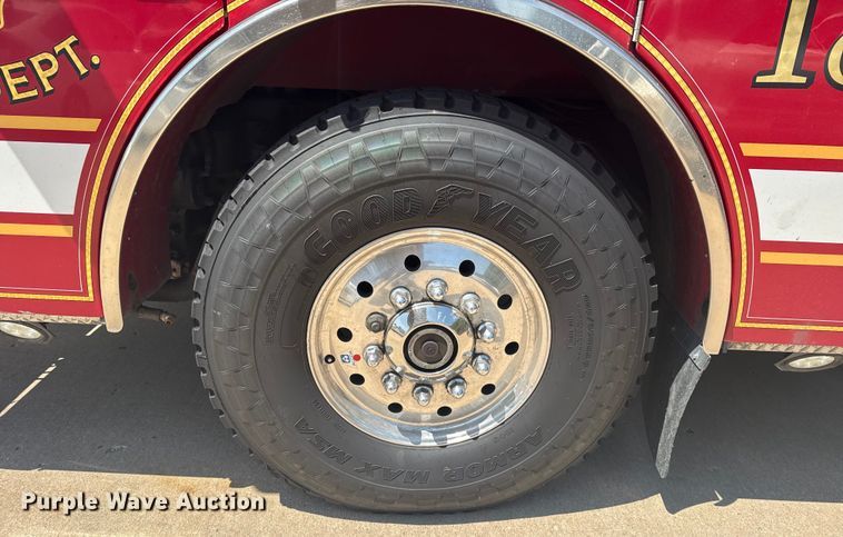 image for item DJ7757 2002 Pierce  Tilt cab pumper fire truck