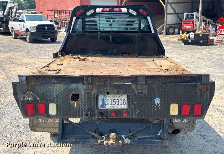 image for item DK0008 2015 Chevrolet Silverado 2500HD Double Cab flatbed pickup truck