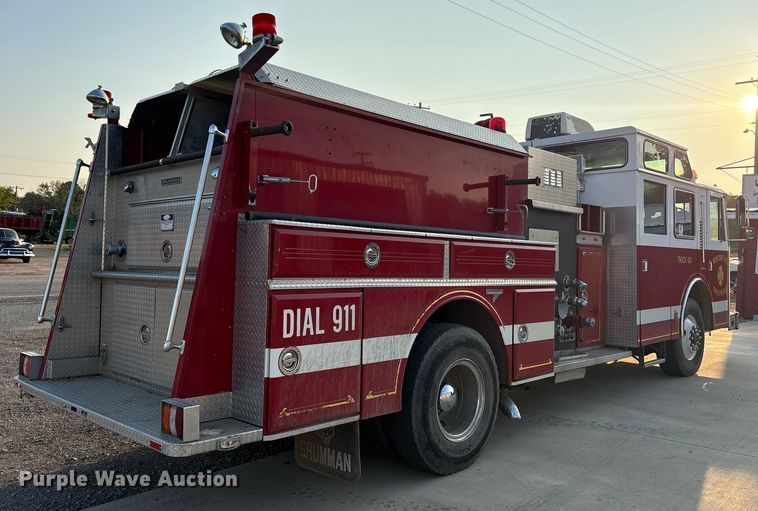 image for item DM1965 1987 Duplex 5020-87 pumper fire truck