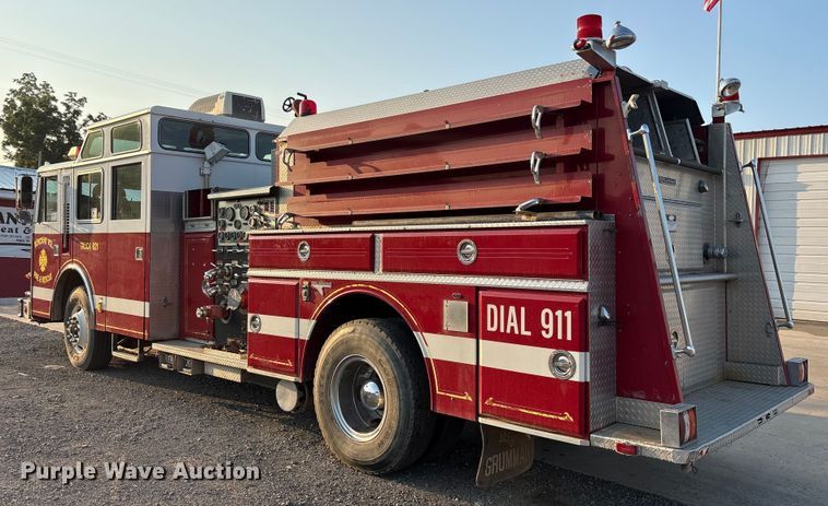 image for item DM1965 1987 Duplex 5020-87 pumper fire truck