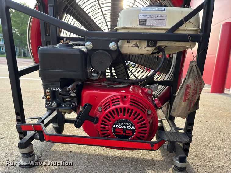 image for item DT3334 Tempest  Bd-21-h-5.5 portable fan