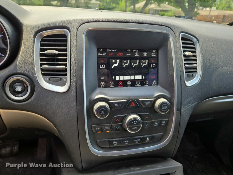 image for item DU6760 2020 Dodge Durango SSV SUV