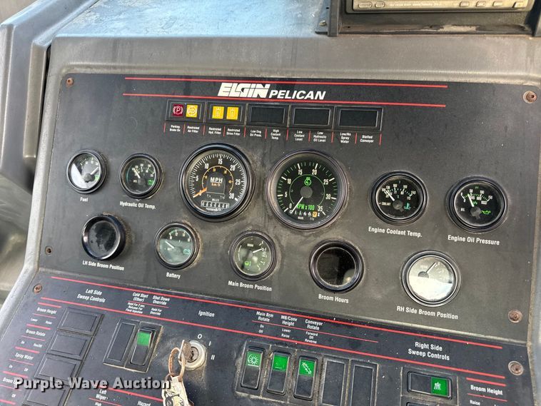 image for item DW3479 1999 Elgin Pelican Series P street sweeper