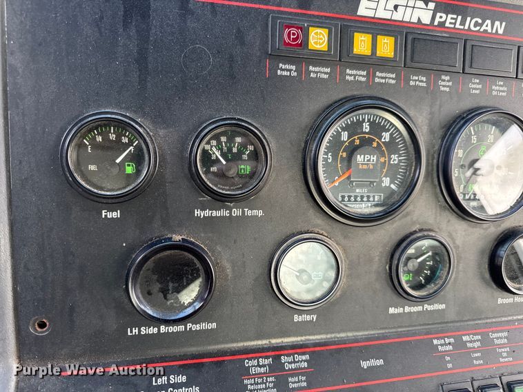 image for item DW3479 1999 Elgin Pelican Series P street sweeper