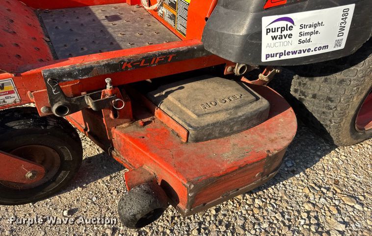 image for item DW3480 Kubota ZG123S ZTR lawn mower