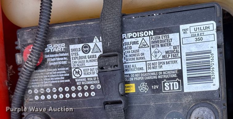 image for item DW3480 Kubota ZG123S ZTR lawn mower