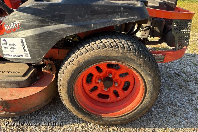 image for item DW3480 Kubota ZG123S ZTR lawn mower