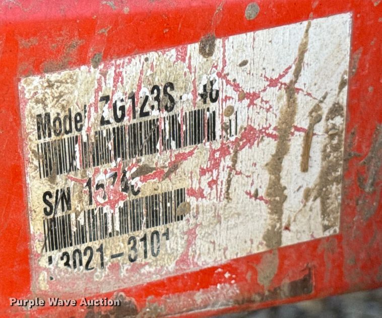 image for item DW3480 Kubota ZG123S ZTR lawn mower