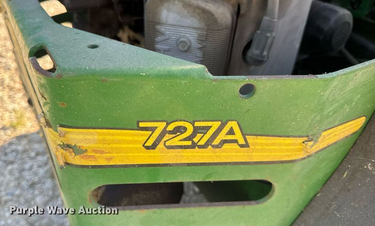 image for item DW3482 John Deere 727A ZTR lawn mower