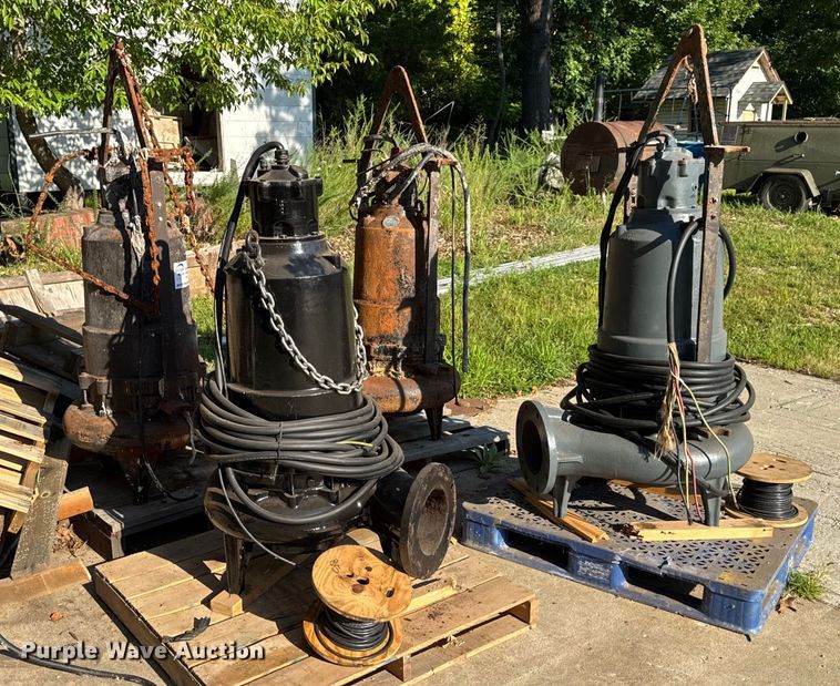 image for item DW3484 (4) Hydromatic sewage pumps