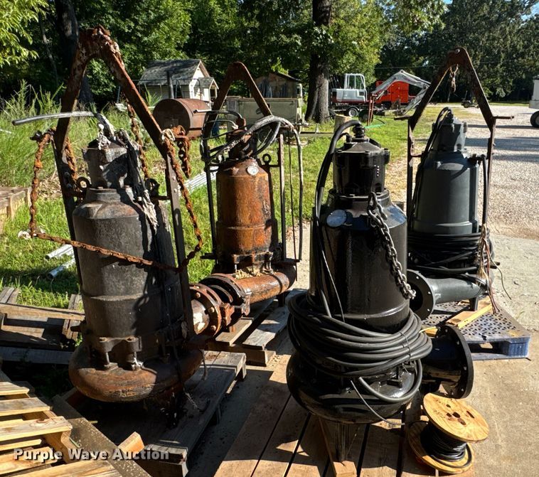 image for item DW3484 (4) Hydromatic sewage pumps